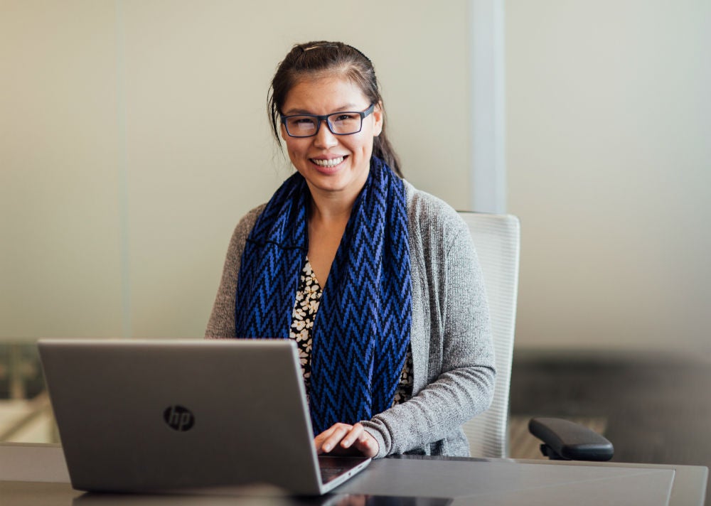 Shirley Liu, online master's student at RMIT University