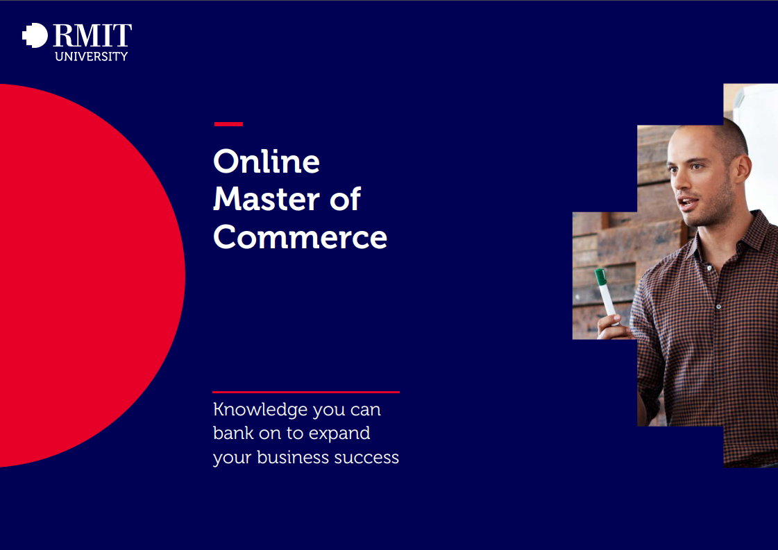 Master of Commerce online brochure